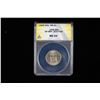Image 2 : GREAT BRITAIN: Elizabeth II, 1952-2022, 1 shilling, 1959, ACG graded MS62