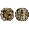 Image 1 : GREAT BRITAIN: AE medal (37.53g), Paris, 1804 (1814), Choice AU