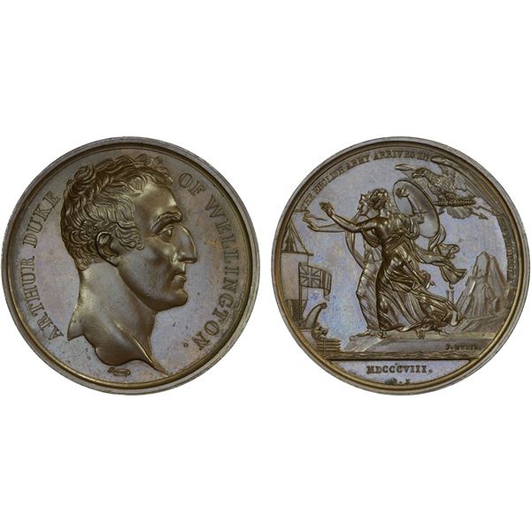 GREAT BRITAIN: AE medal (30.85g), ND (1820), Unc