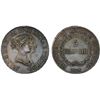 Image 1 : LUCCA: Felix Bacciocchi and Elisa (Bonaparte), AR 5 franchi, 1808/7, Choice VF