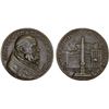 Image 1 : PAPAL STATES: Sixtus V, 1585-1590, AE medal (10.60g), year 3, XF-AU