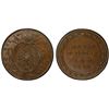 Image 1 : PAPAL STATES: Leo XII, 1823-1829, AE 1/2 baiocco, 1825-R year II, PCGS MS64 BN