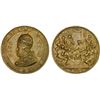 Image 1 : PAPAL STATES: Pio IX, 1846-1878, AE medal (37.43g), 1869, XF