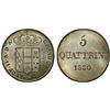 Image 1 : TUSCANY: Leopold II, 1824-1859, BI 5 quattrini, 1830, PCGS MS64