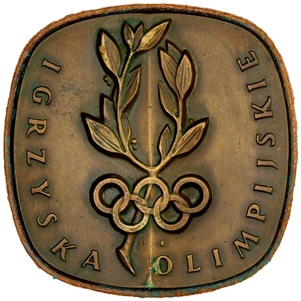 POLAND: AE medal (117.6g), 1972, Unc