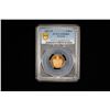 Image 2 : ROMANIA: Carol I, Prince, 1866-1881, AE 2 bani, 1867-H, PCGS Specimen 66 RD