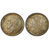 Image 1 : ROMANIA: Carol I, King, 1881-1914, AR 50 bani, Brussels, 1914, PCGS MS65