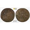 Image 1 : RUSSIA: Catherine II (the Great), 1762-1796, AE 5 kopecks, Suzun Mint, 1784-KM, PCGS MS61 BN