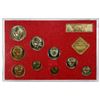 Image 1 : RUSSIA: U.S.S.R., 9-piece mint set, 1975