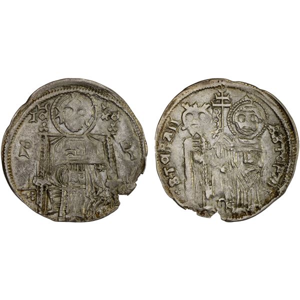 SERBIA: Stefan Uros IV Dusan, 1331-1346, AR denar (1.2g), VF
