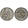 Image 1 : SWITZERLAND: Confederation, AR 5 francs, 1865, XF