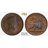 Image 1 : ETHIOPIA: Haile Selassie, 1930-1974, AE matona, EE1923 (1931), PCGS MS66 BN