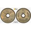 Image 1 : GERMAN EAST AFRICA: Wilhelm II, 1888-1918, 5 heller, 1913-J, PCGS MS64