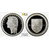 Image 1 : GHANA: Republic, AR 200 sika, 2003, PCGS Proof 67 DCAM