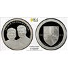 Image 1 : GHANA: Republic, AR 200 sika, 2003, PCGS Proof 69 DCAM