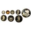 Image 1 : LIBERIA: Republic, SET of 8 coins, 1979-FM, Choice Proof