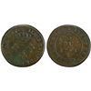 Image 1 : MAURITIUS: Isle de France et de Bourbon, BI 3 sous, 1781-A, PCGS EF40