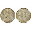 Image 1 : MAURITIUS: George V, 1910-1936, AR rupee, 1934, NGC MS63