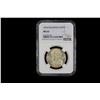 Image 2 : MAURITIUS: George V, 1910-1936, AR rupee, 1934, NGC MS63