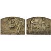 Image 1 : ARGENTINA: Republic, AE plaque (117.5g), 1912, XF