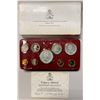 Image 1 : BAHAMAS: Elizabeth II, 1952-2022, 9-piece proof set, 1972, Proof