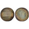 Image 1 : BOLIVIA: AR medal, 1884, PCGS MS65