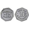 Image 1 : CANADA: 10 cents token (1.32g), ND (after 1898), XF