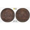 Image 1 : CHILE: Republic, AE 2½ centavos, 1898/85-So, PCGS MS63 BN