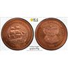 Image 1 : GALAPAGOS ISLANDS: AE 100 dólares, 2009, PCGS MS67 RD