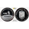 Image 1 : GREENLAND: Autonomous Territory, AR 100 kroner, 2011, PCGS Proof 69 DCAM