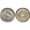 Image 1 : MEXICO: Republic, AR 1/2 real, 1854-Ga, PCGS MS64