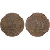 Image 1 : MEXICO: Revolutionary Issue, AE 20 centavos, Chiconcuatla, 1915, NGC MS62 BN