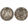 Image 1 : PERU: Carlos IV, 1788-1808, AR 8 reales, 1791-LIMAE, Choice VF