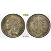 Image 1 : PERU: Republic, AR peseta, 1880, PCGS MS63