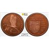 Image 1 : ST. PIERRE & MIQUELON: Fantasy Issues, AE 20 euro, 2004, PCGS MS67 RB