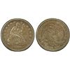 Image 1 : UNITED STATES: AR 25 cents, 1860-O, PCGS EF40