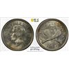 Image 1 : NEW ZEALAND: George VI, 1936-1952, AR 3 pence, 1937, PCGS MS65