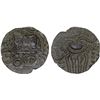 Image 1 : CEYLON: Medieval: Anonymous, ca. 1284-1410, AE unit (3.78g), Fine