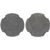 Image 1 : CEYLON: A.G.K. Borron, tin token, half size, NGC AU details