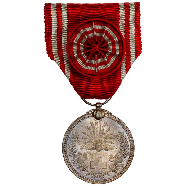 JAPAN: Meiji, 1868-1912, AR medal, year 21 (1888), Brilliant Unc