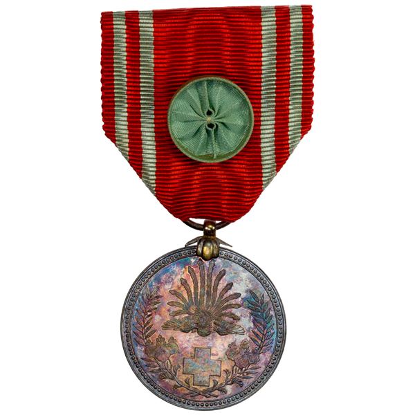JAPAN: Meiji, 1868-1912, AR medal, year 21 (1888), Brilliant Unc