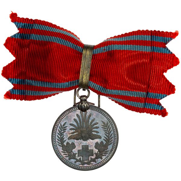 JAPAN: Meiji, 1868-1912, AR medal, year 21 (1888), Brilliant Unc