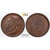 Image 1 : STRAITS SETTLEMENTS: Victoria, 1867-1901, AE 1/4 cent, 1889, PCGS MS62 BN