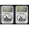 Image 1 : CHINA (PEOPLE'S REPUBLIC): 2-coin set, 2016