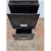 Image 2 : * Steel Works File Cabinet (No Key) with Assorted Chemicals - As is - 18x14.5x24.5" - Pickup Only