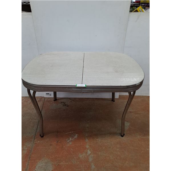 * Vintage Metal Frame Table - 48x36x30" - Pickup Only
