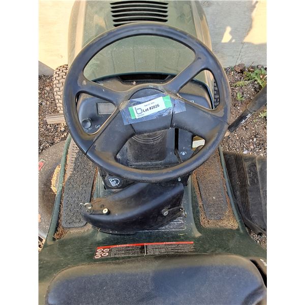 ** Craftsman 19HP Turbo Twin Riding Lawn Mower (Running) - Pickup Only