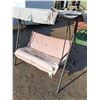 Image 1 : ** Covered 2-Person Swinging Lounger - 71x64x47" - As is - Pickup Only