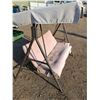 Image 2 : ** Covered 2-Person Swinging Lounger - 71x64x47" - As is - Pickup Only