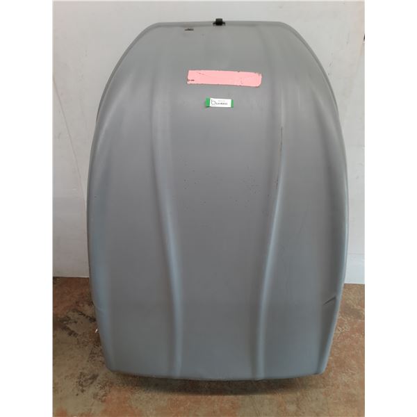 ** Car Top Carrier - 38x52x20" - Mounting Brackets Inside - No Key - As is - Pickup Only